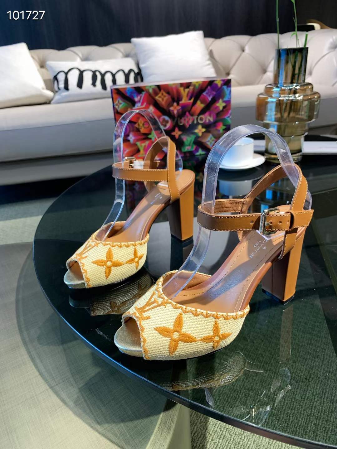 Women L*ouis V*uitton Top Slippers