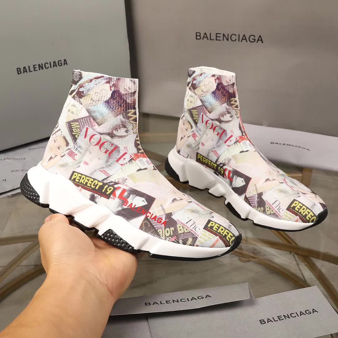 Men Women B*alenciaga Top Sneaker