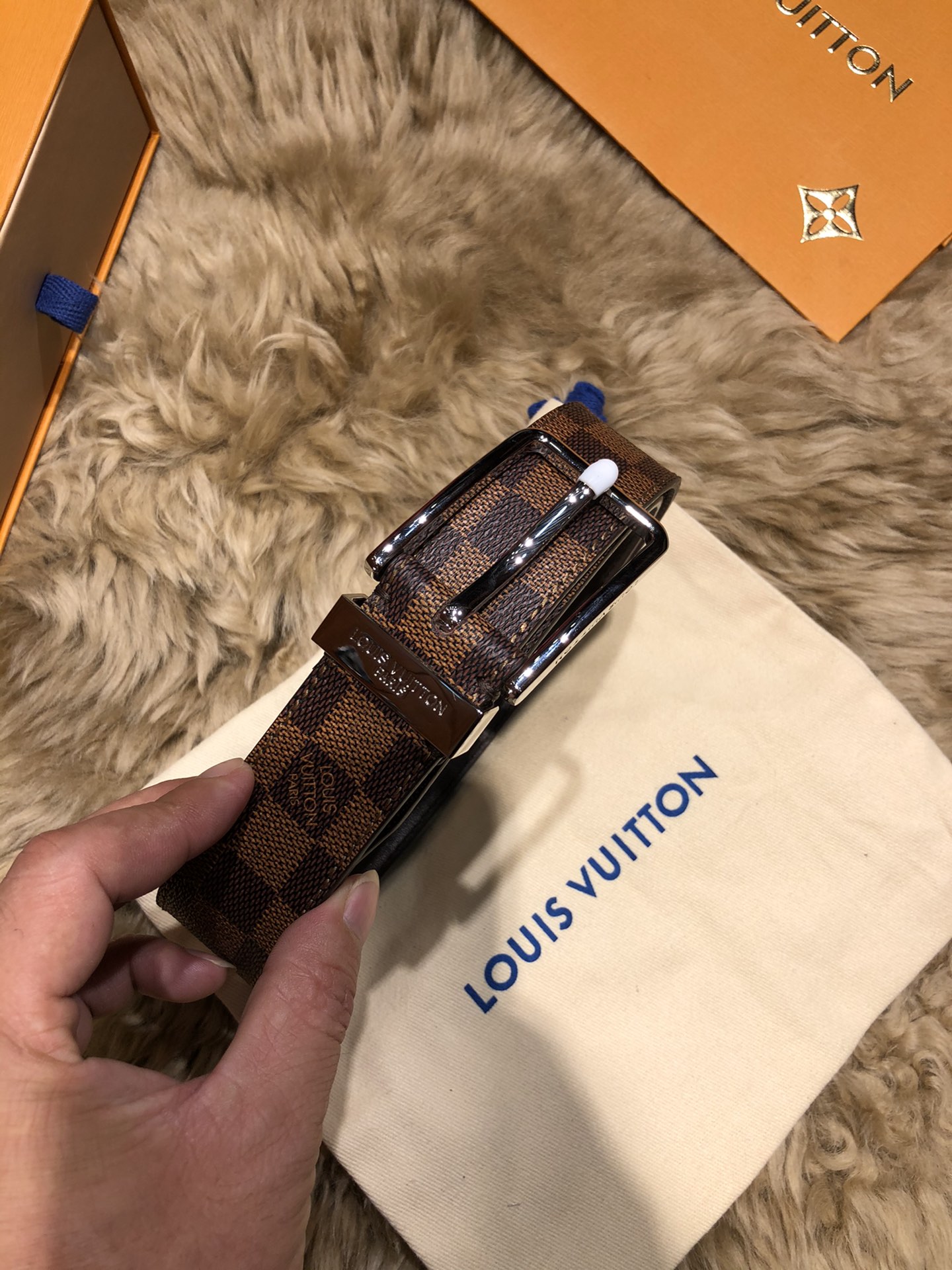 L*ouis V*uitton Belts Top Quality 35MM