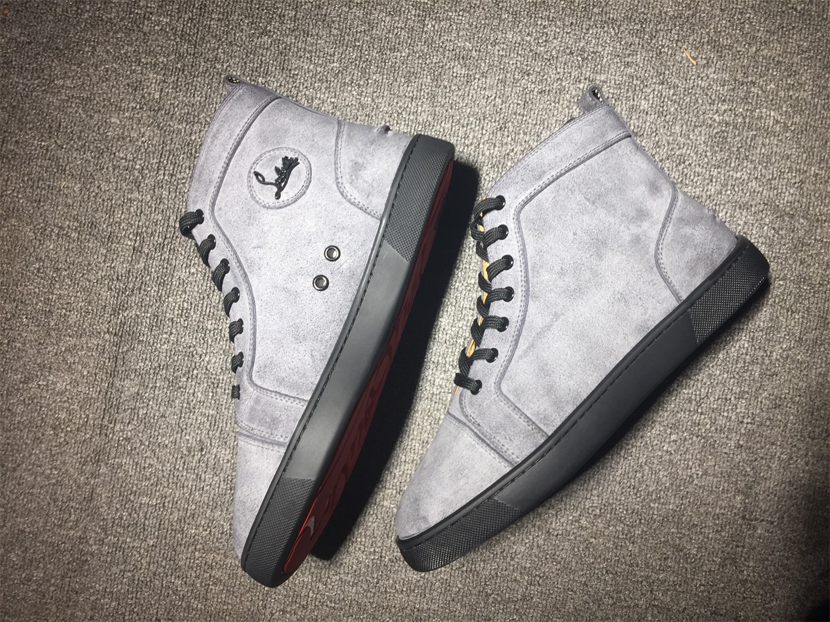 C*ristian L*uboutin Suede Leather Sneaker