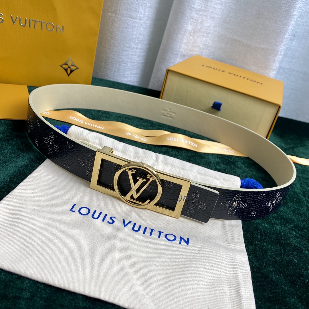 L*ouis V*uitton Belts Top Quality 35mm