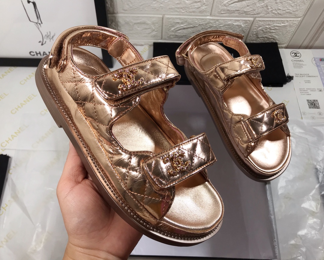 Women C*hanel Top Sandals