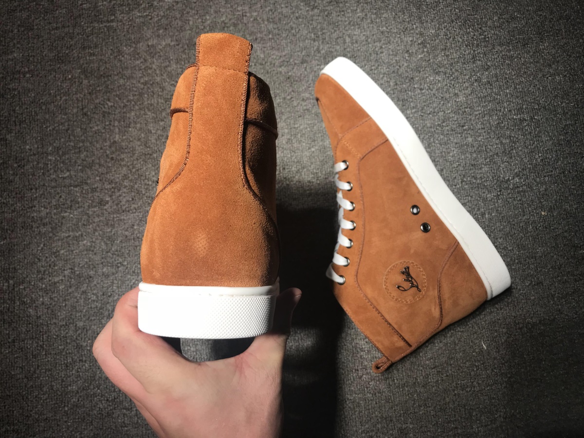 C*ristian L*uboutin Suede Leather Sneaker
