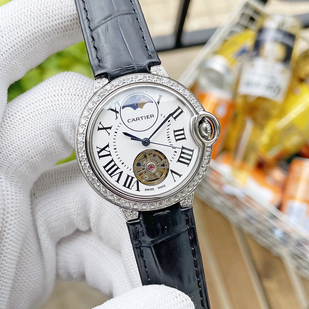 C*artier Watches Top Quality 36*10mm （）