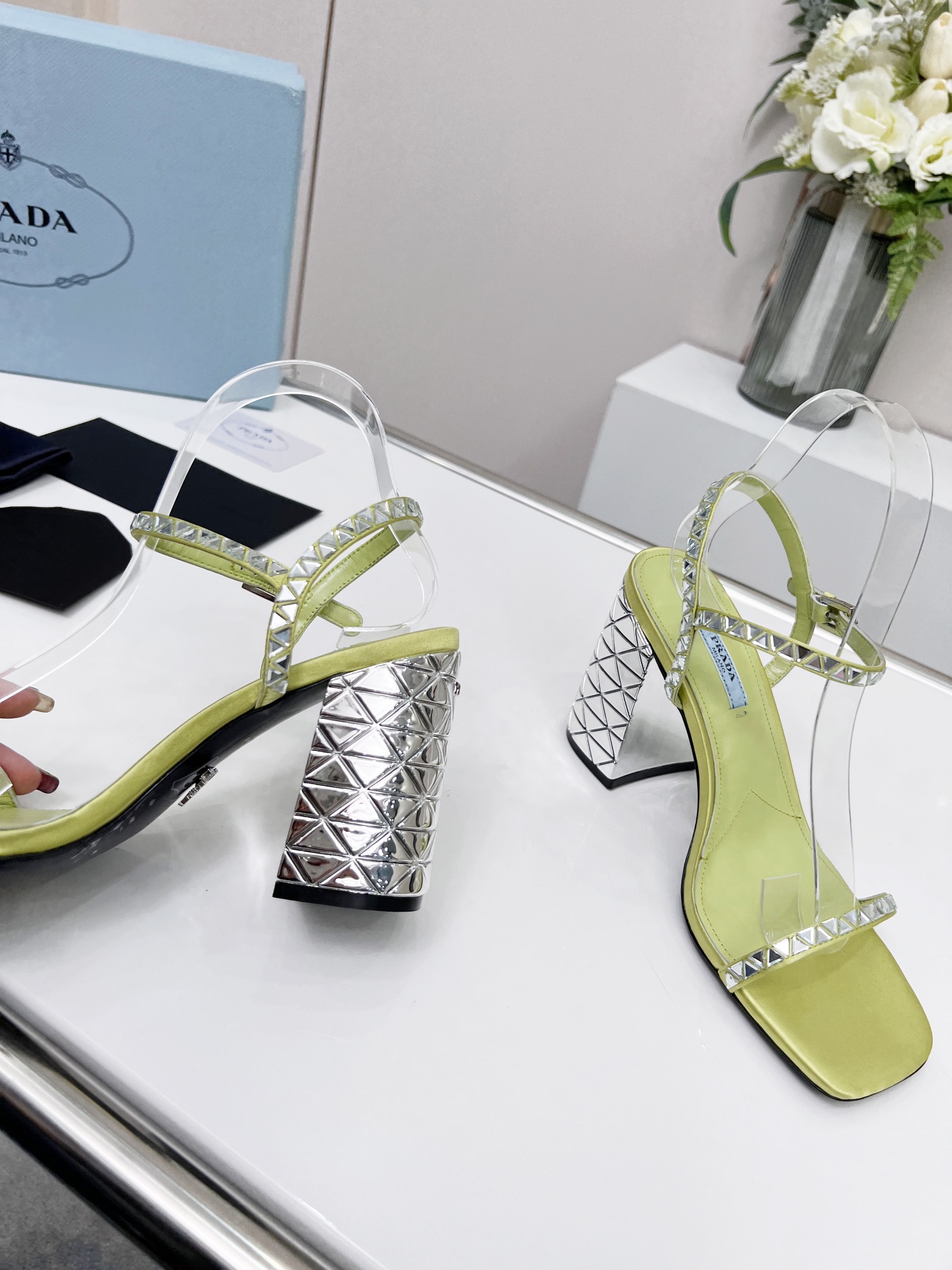 Women P*rada Top Sandals