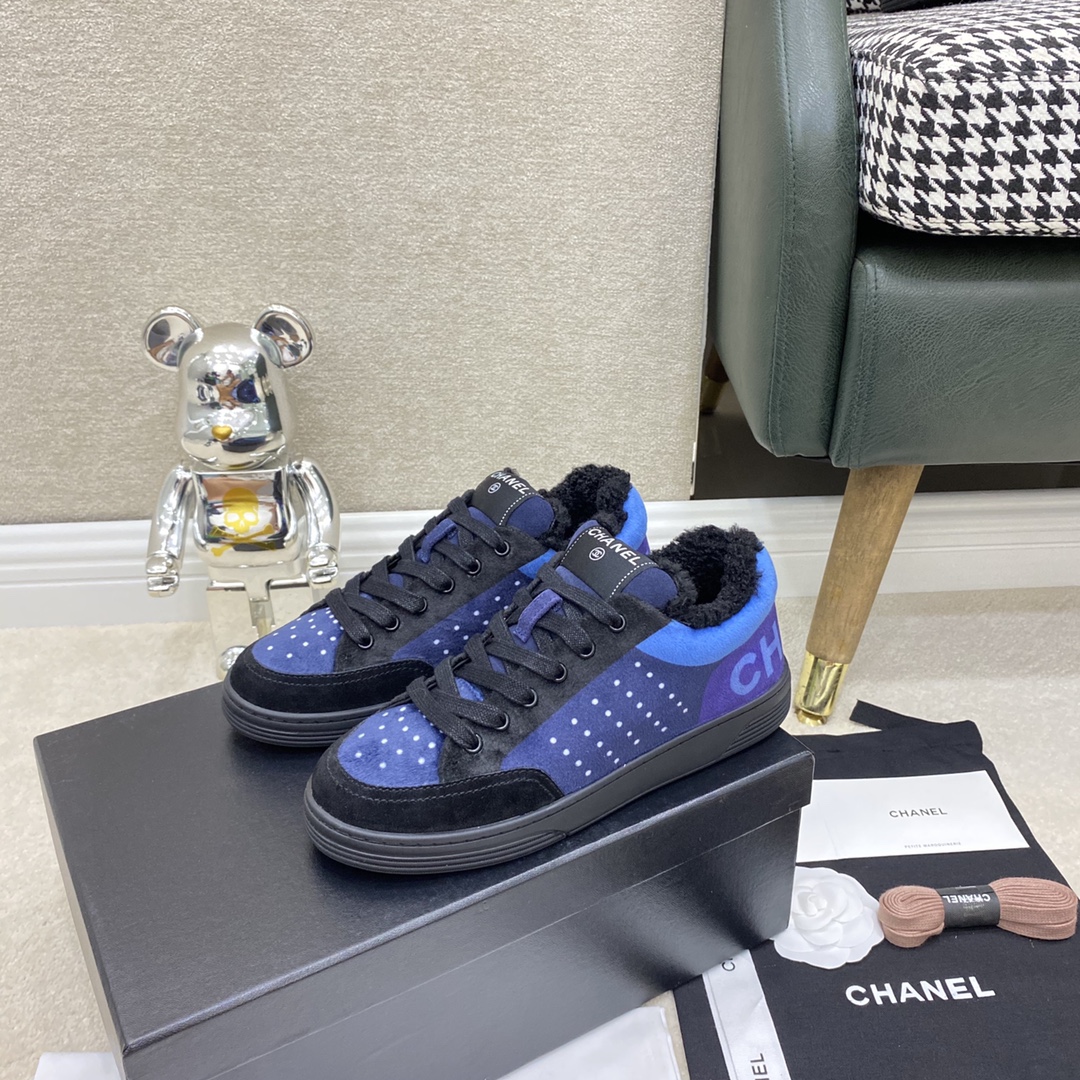 Women C*hanel Top Sneaker