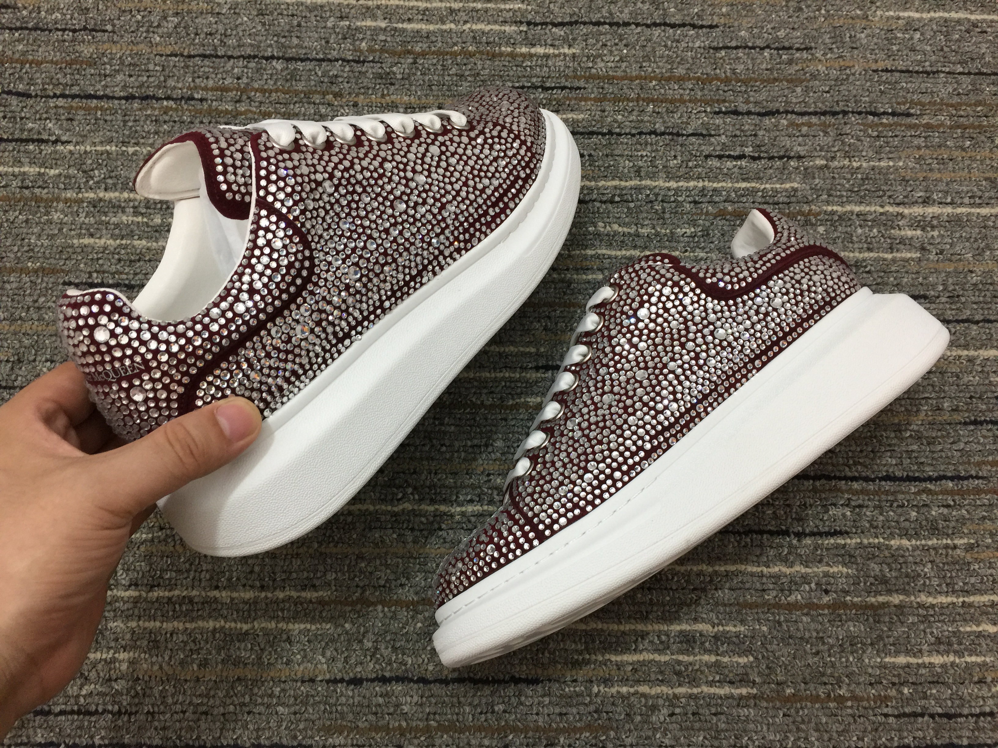 Men Women A*lexander M*cqueen Top Sneaker