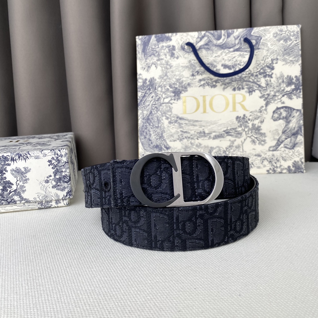 D*ior Belts Top Quality 35MM