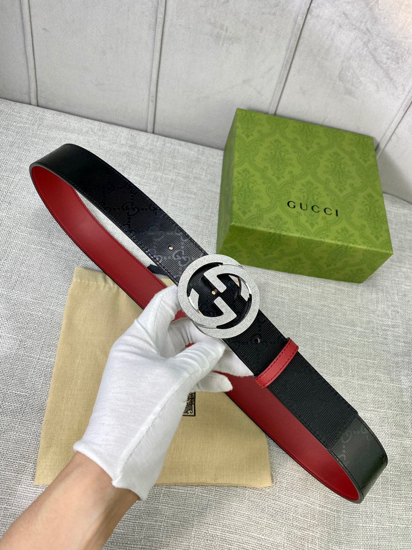 G*ucci Belts Top Quality 40MM