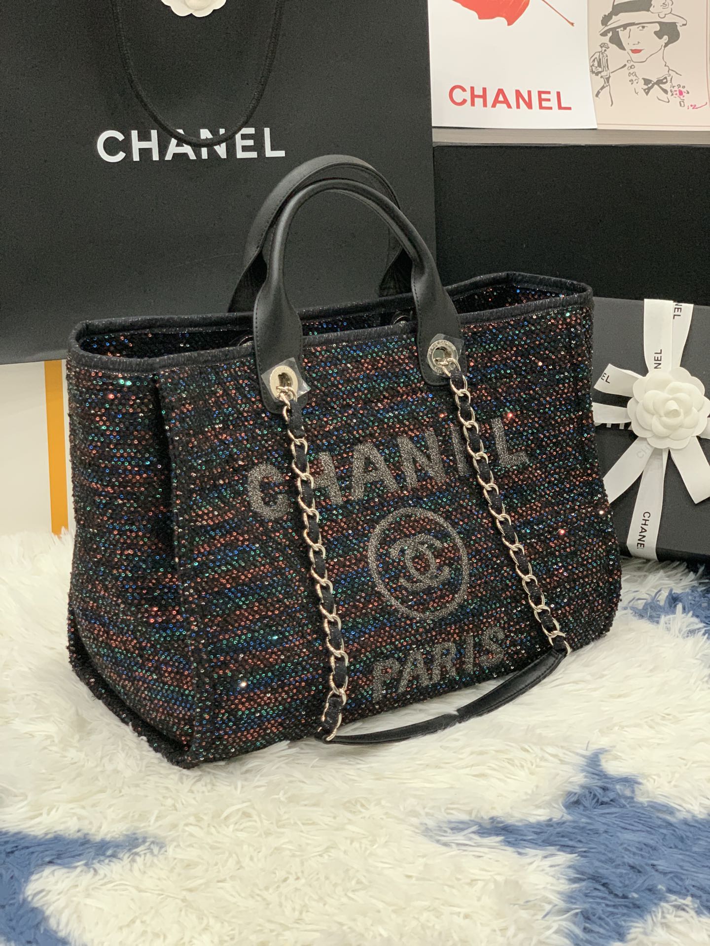 C*hanel Bag Top Quality 38*32*18cm