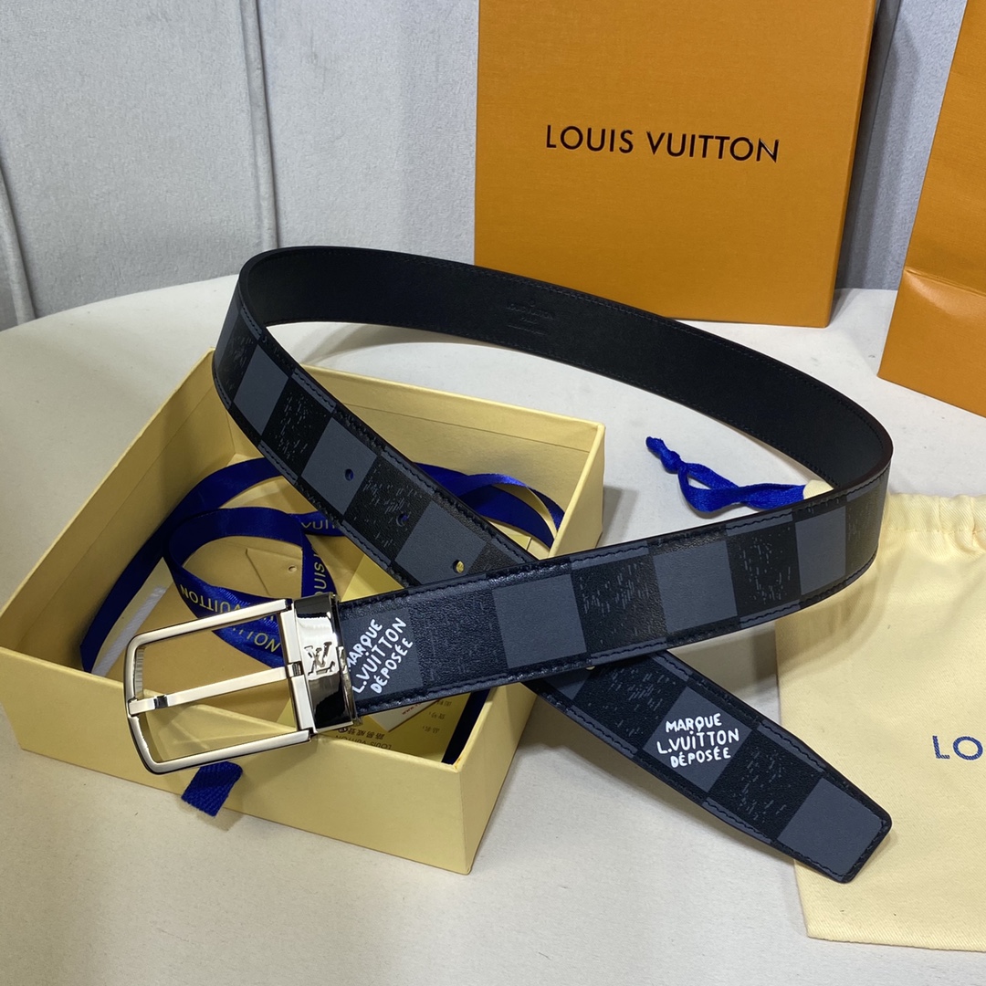 L*ouis V*uitton Belts Top Quality 35MM