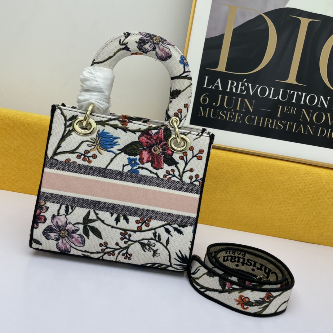 D*ior Top Bag 24*20*11cm