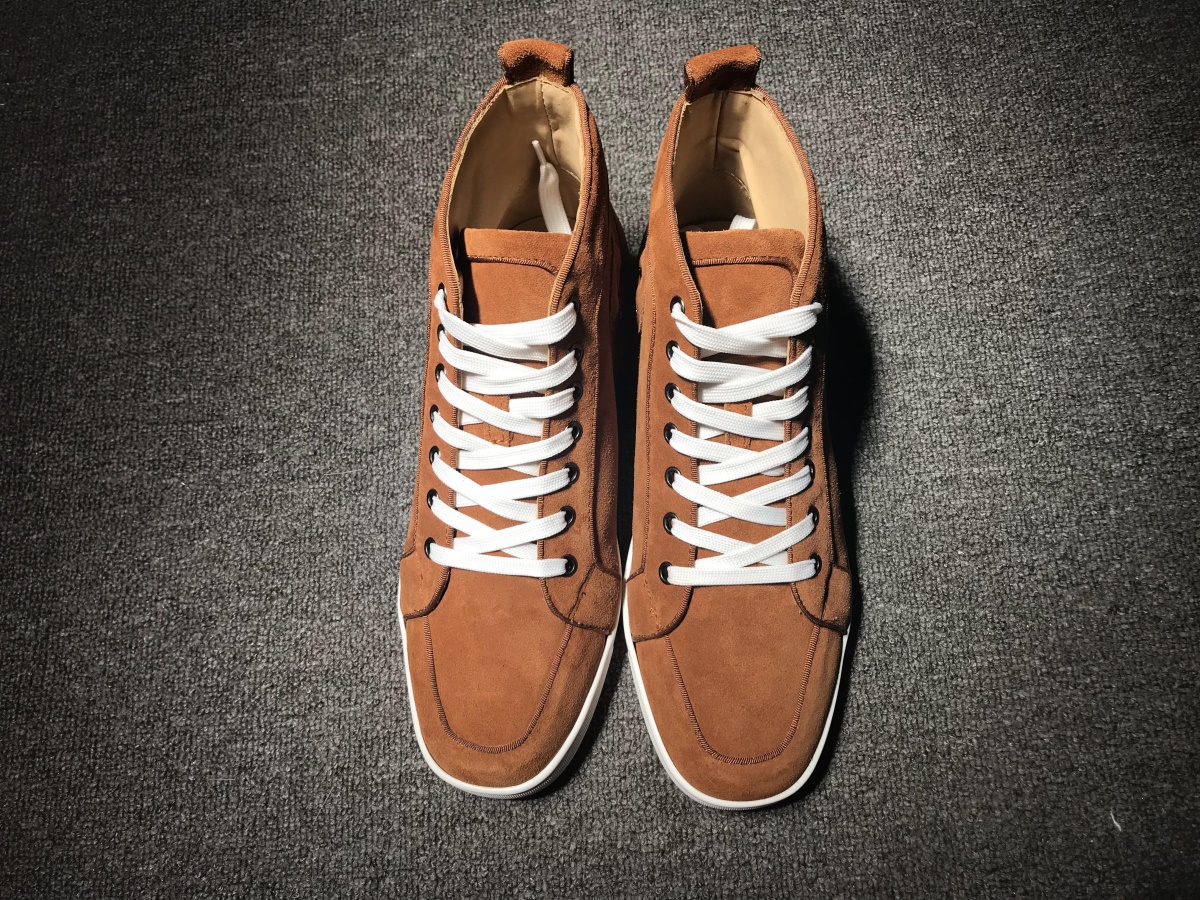 C*ristian L*uboutin Suede Leather Sneaker