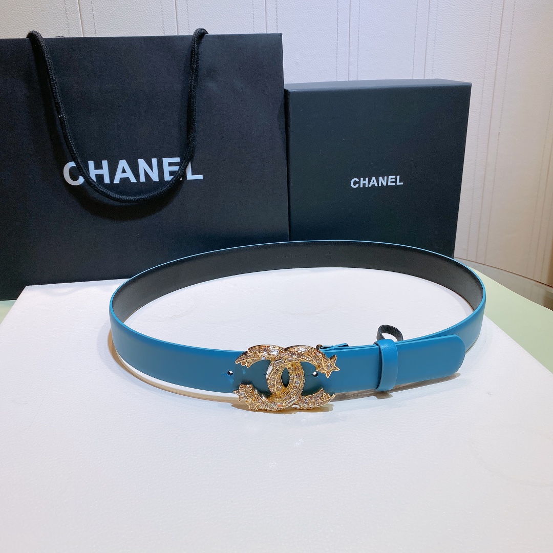 C*hanel Belts Top Quality 30MM