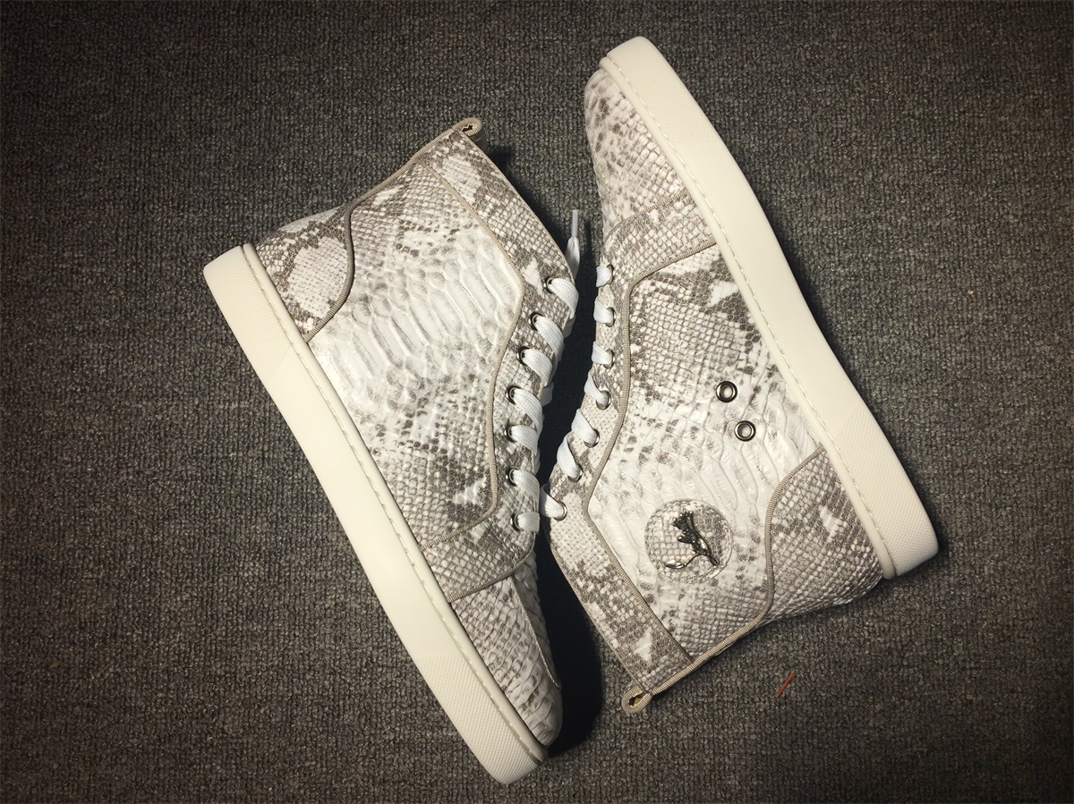 C*ristian L*uboutin Python Sneaker