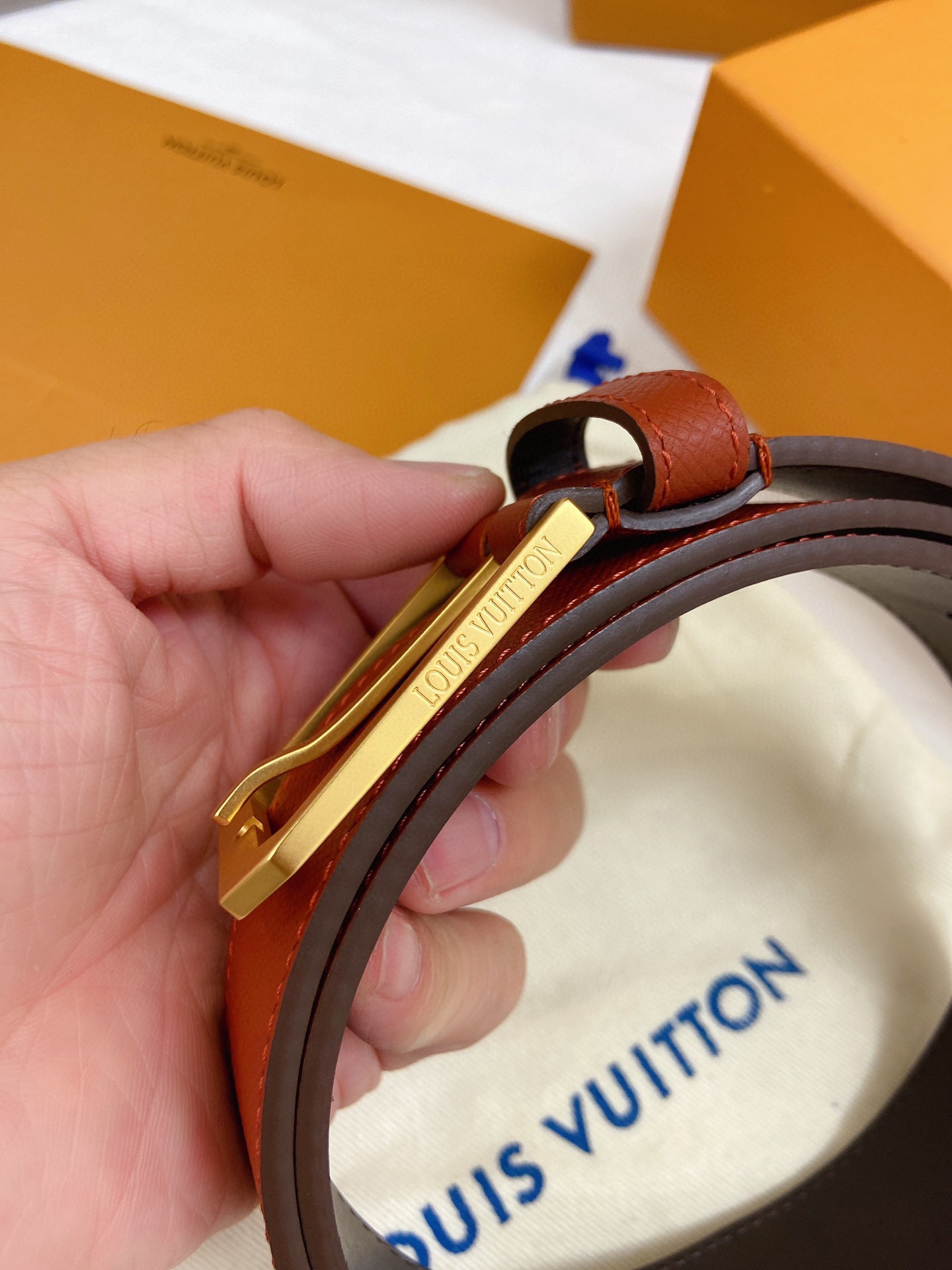 L*ouis V*uitton Belts Top Quality 35MM