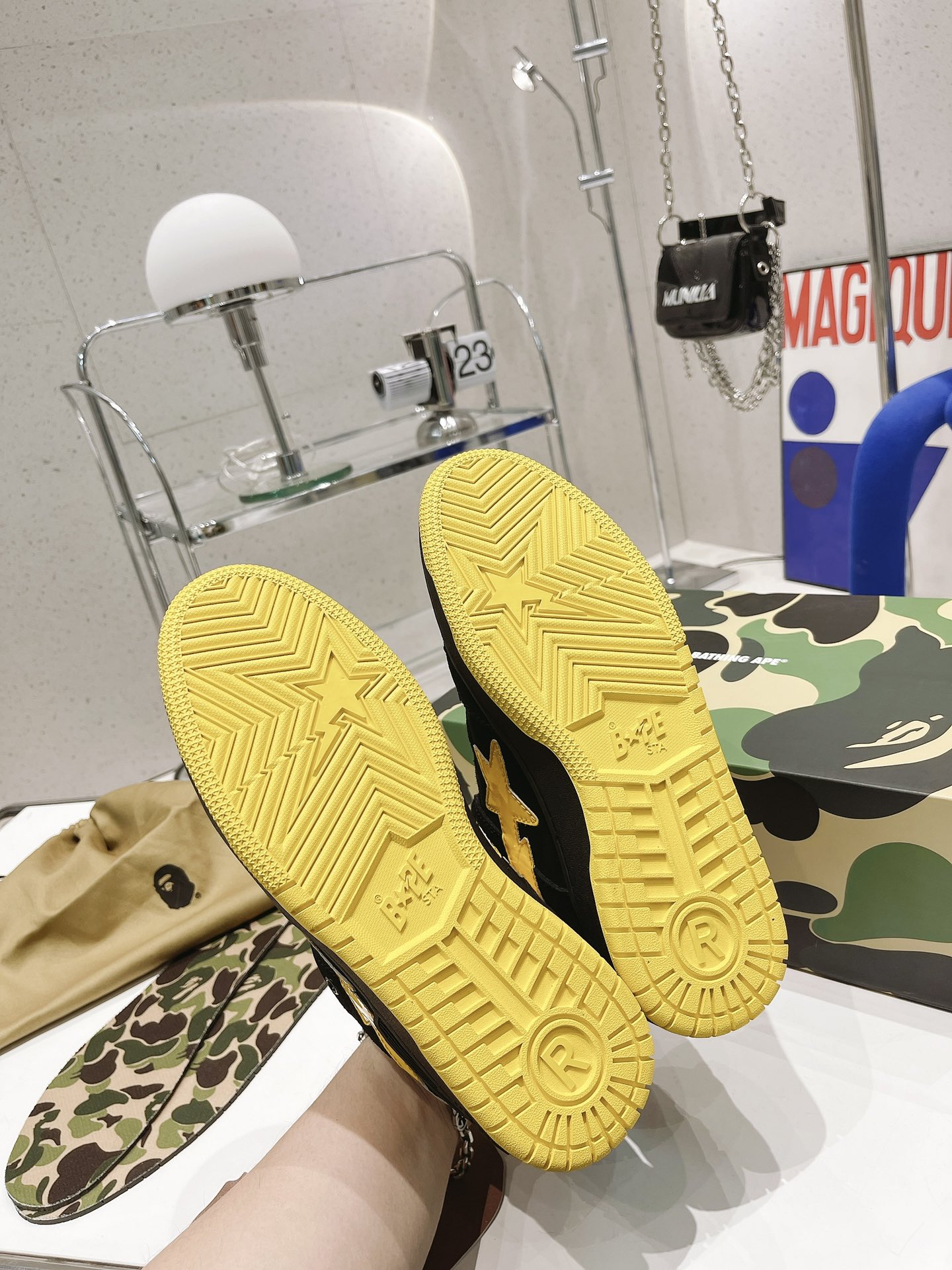 Men Women B*ape Top Sneaker