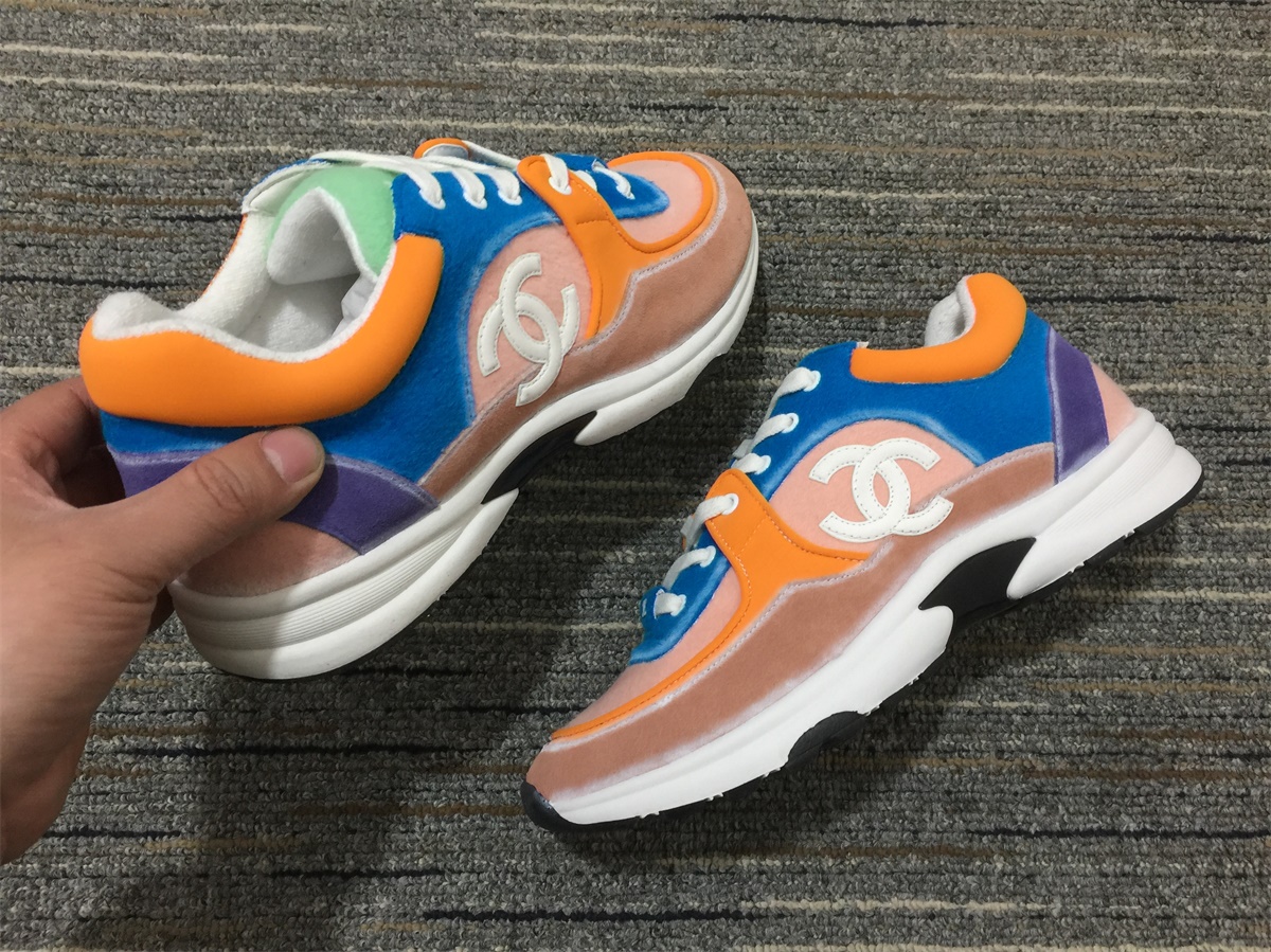 Men Women C*hanel Top Sneaker