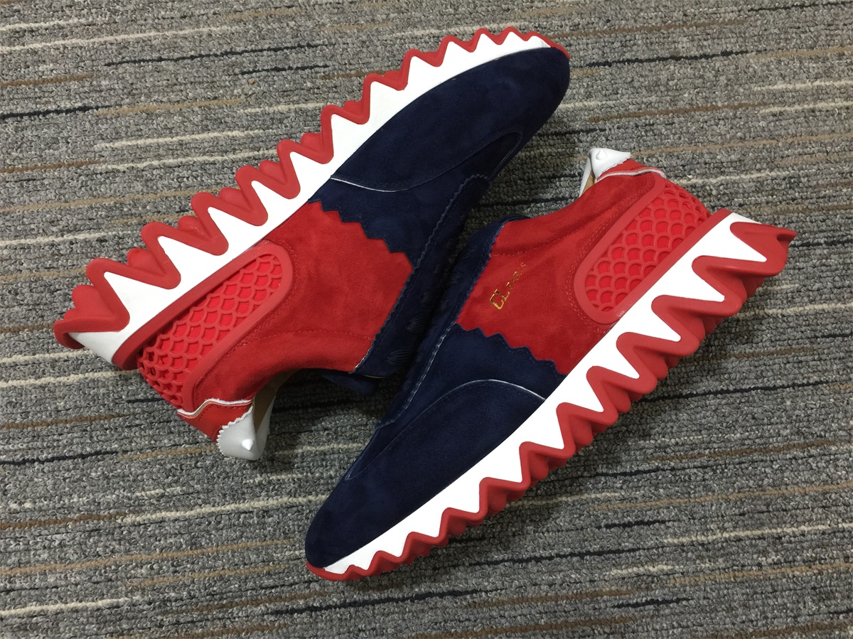 Men C*hristian L*ouboutin Aurelien Flat Top Sneakers