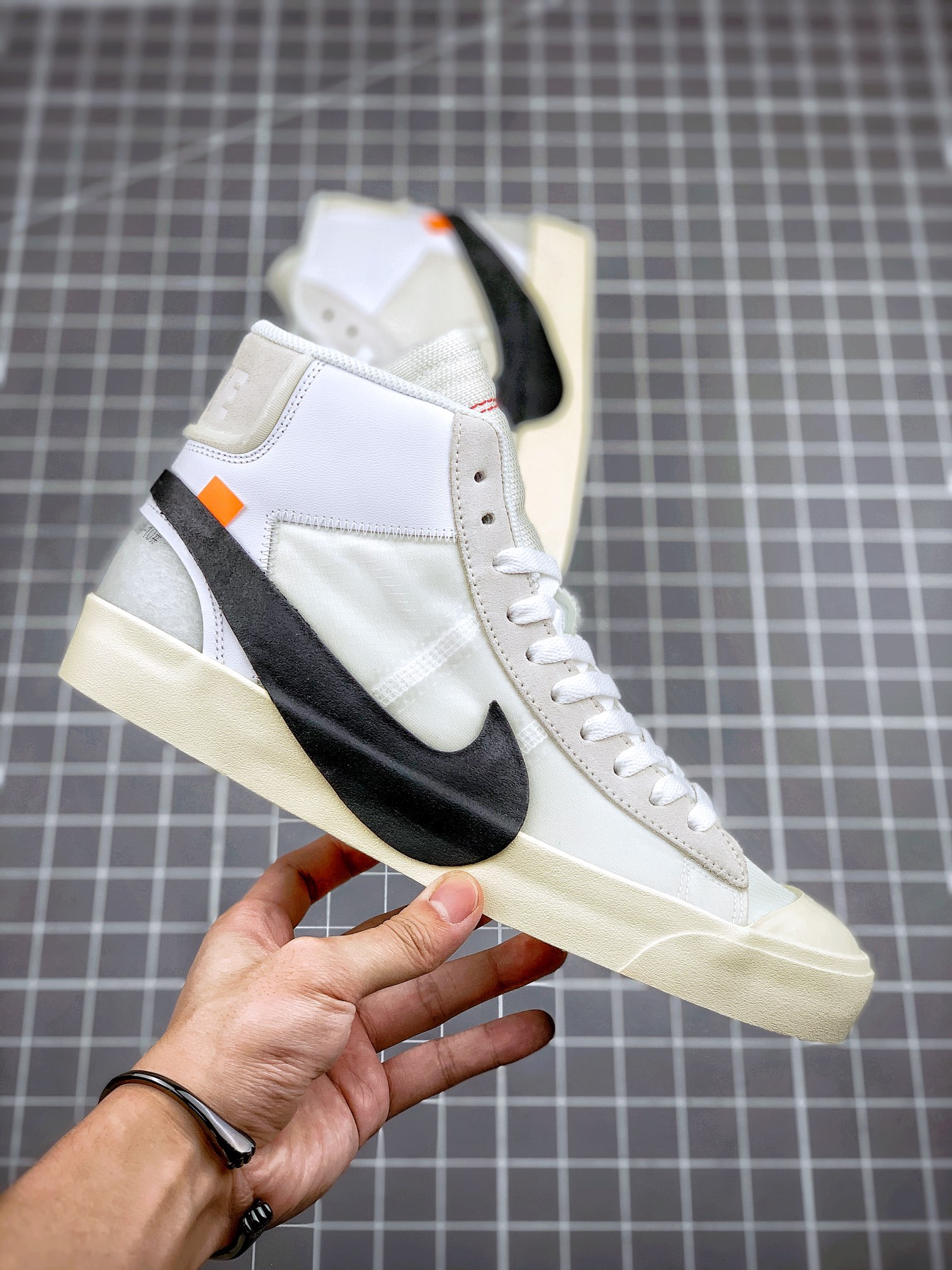 from OFF-WHITE X NIKE BLAZER MID