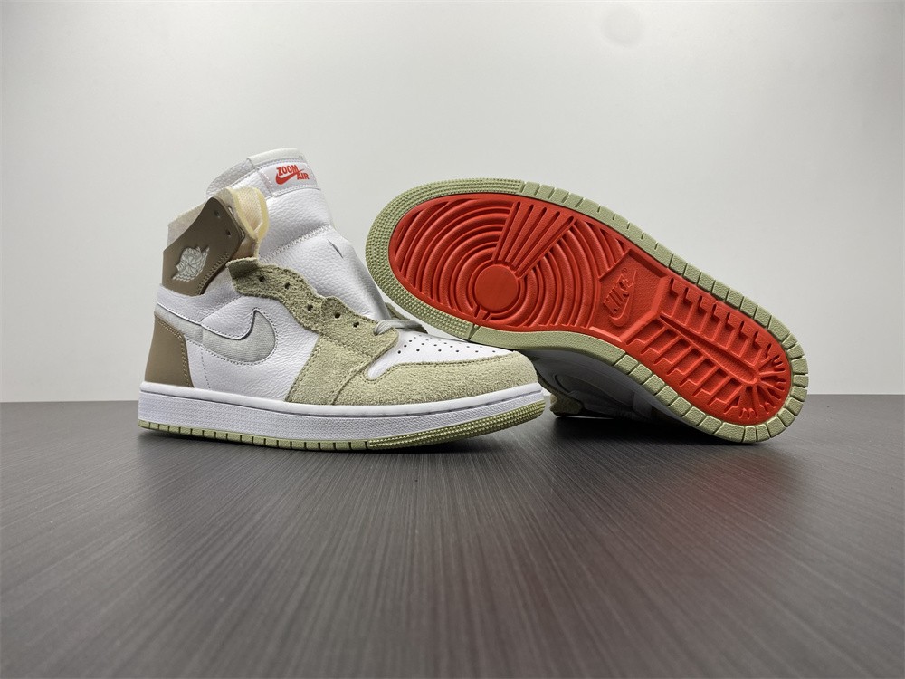 Air Jordan 1 Zoom Air CMFT Olive Aura CT0979-102