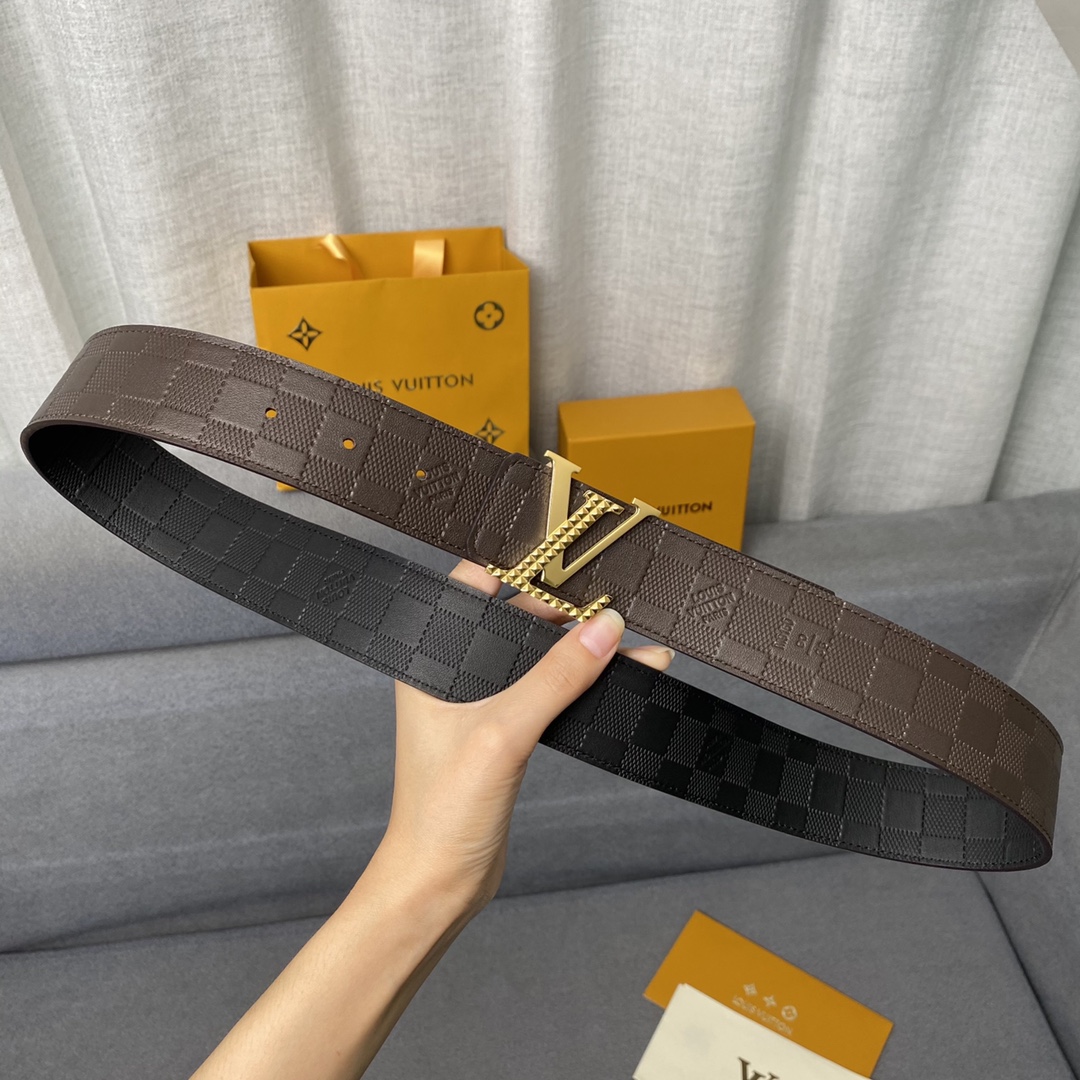L*ouis V*uitton Belts Top Version 4.0cm