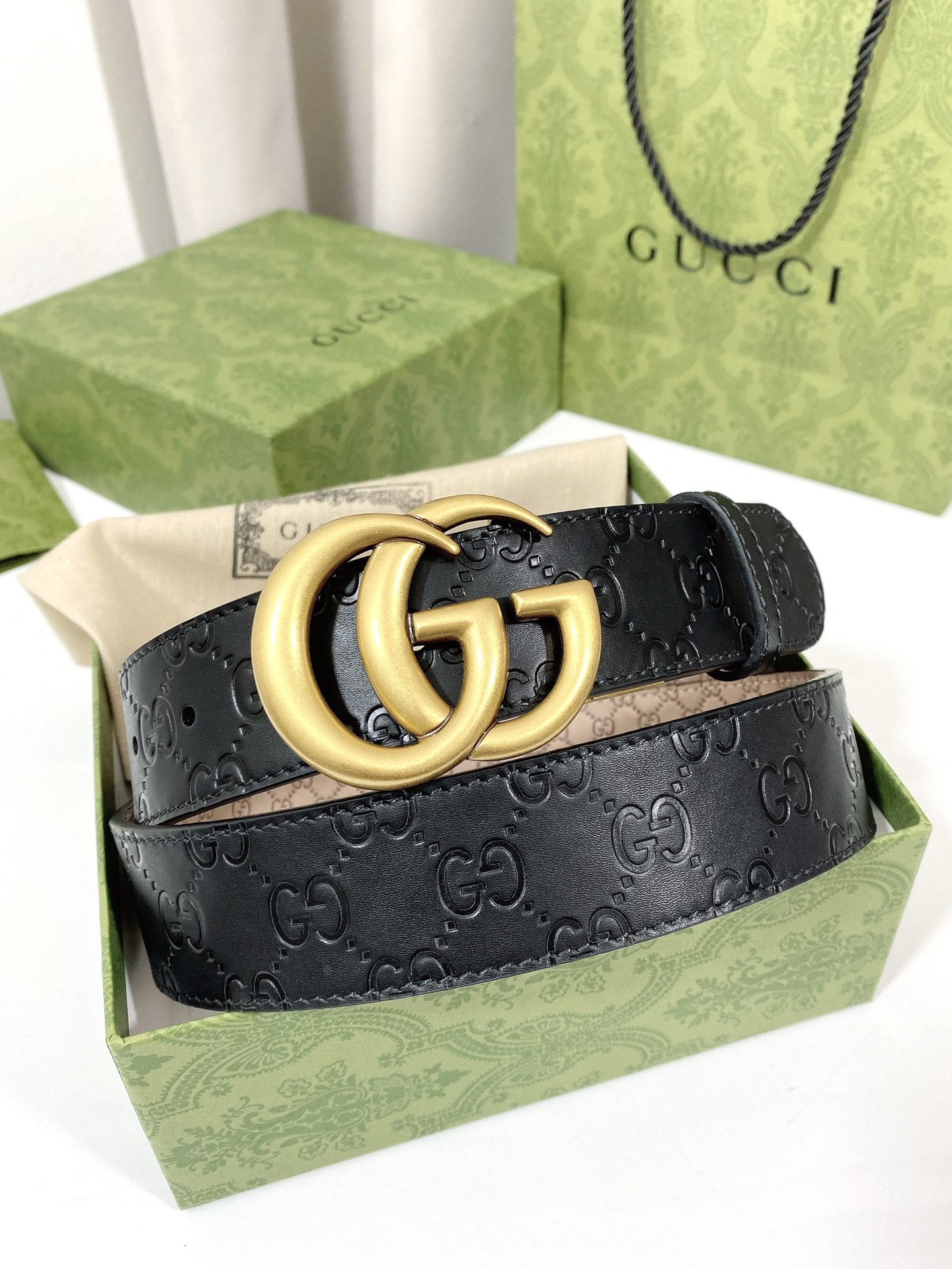 G*ucci Belts Top Quality 38MM