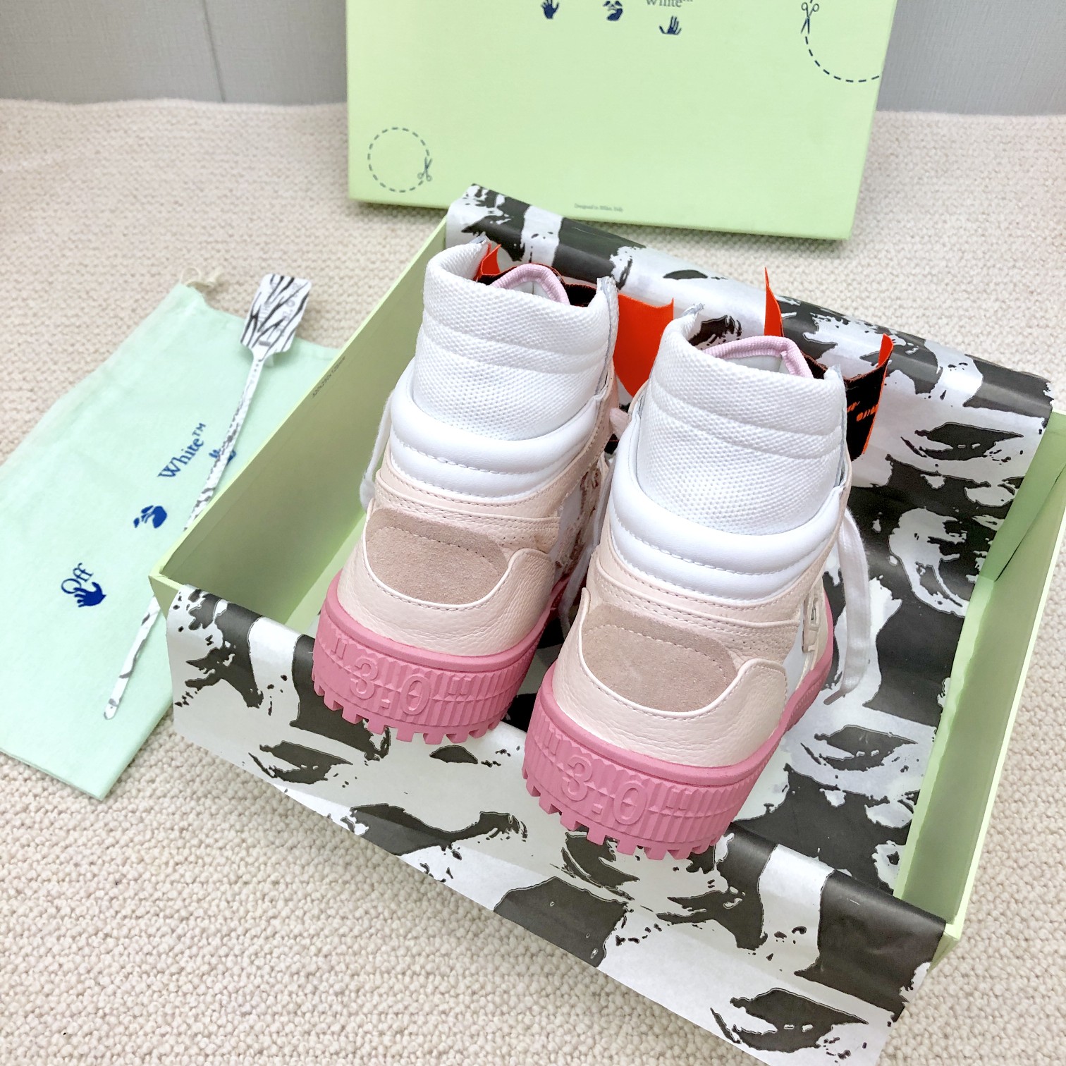 Men Women O*ff W*hite Top Sneaker