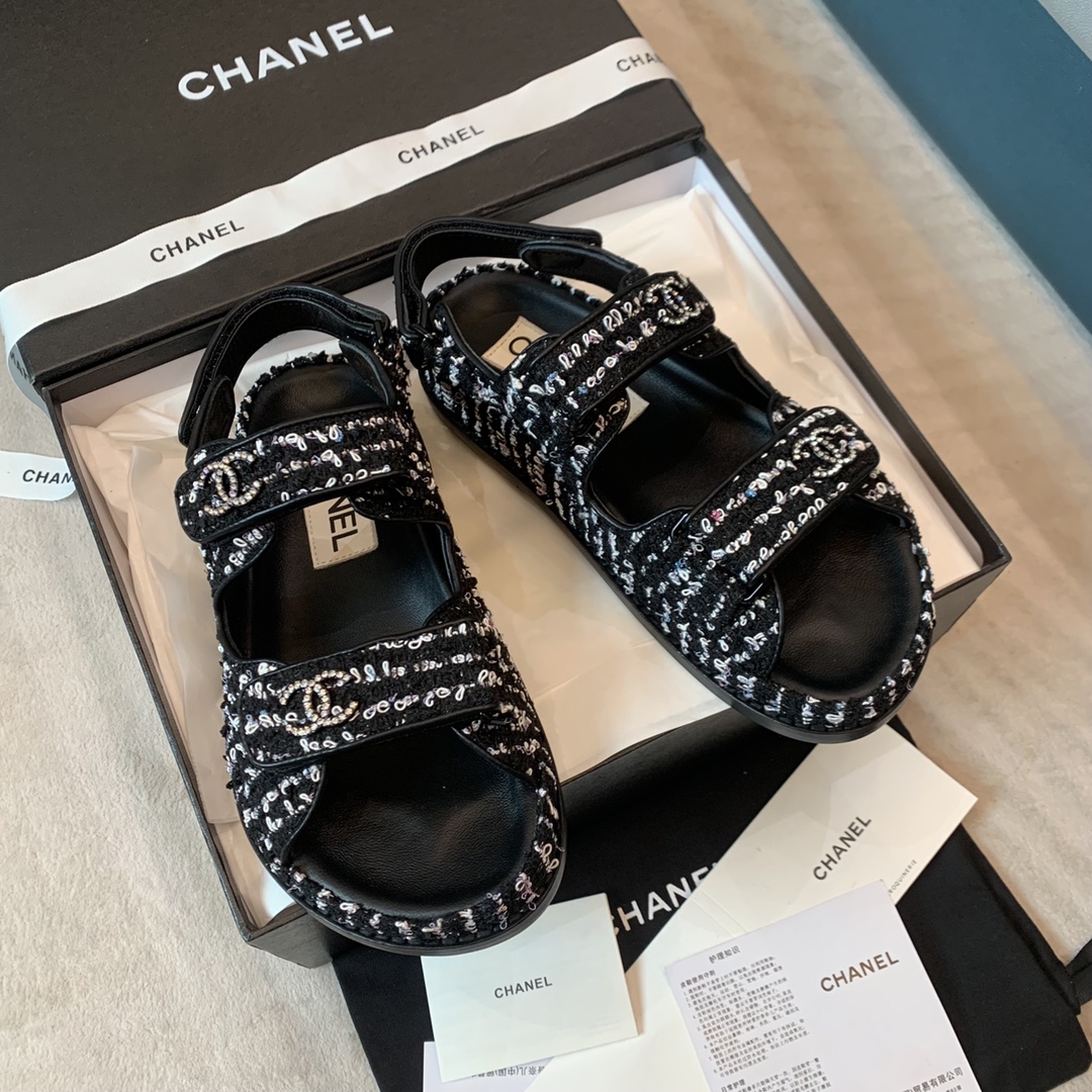Women C*hanel Top Sandals