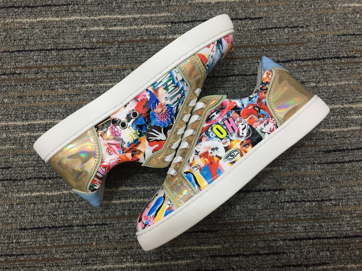 Men C*hristian L*ouboutin Low Top Sneakers