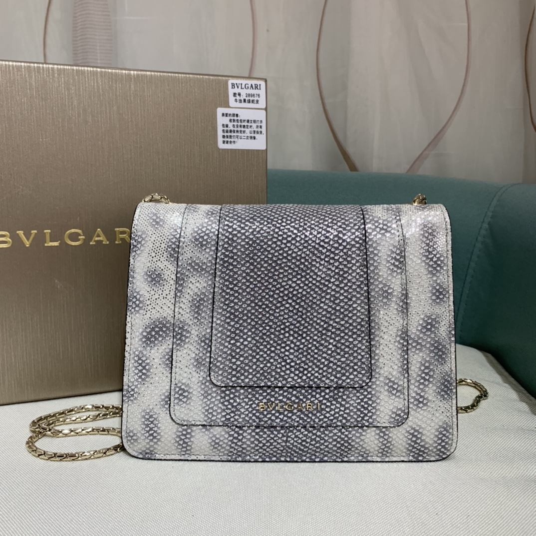 B*vlgari Top Bag 20*15*5cm