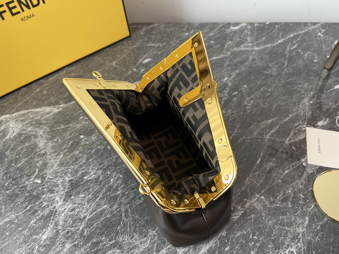 F*endi Bag Top Quality 25*9*18CM