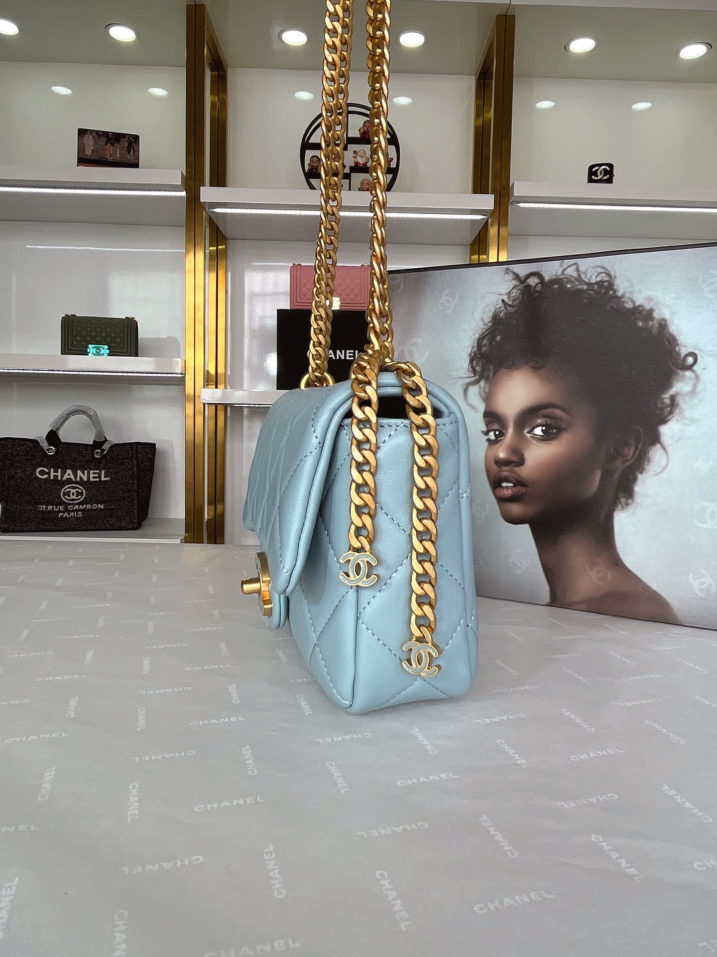 C*hanel Bag Top Quality 18.5*14*5*cm