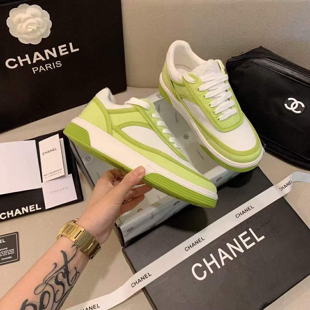 Men Women C*hanel Top Sneaker