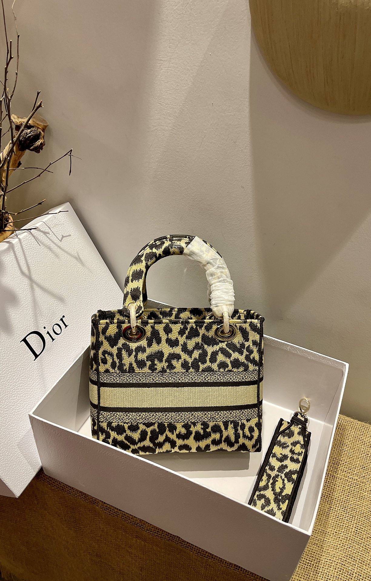 D*ior Top Bag 24*20*11cm