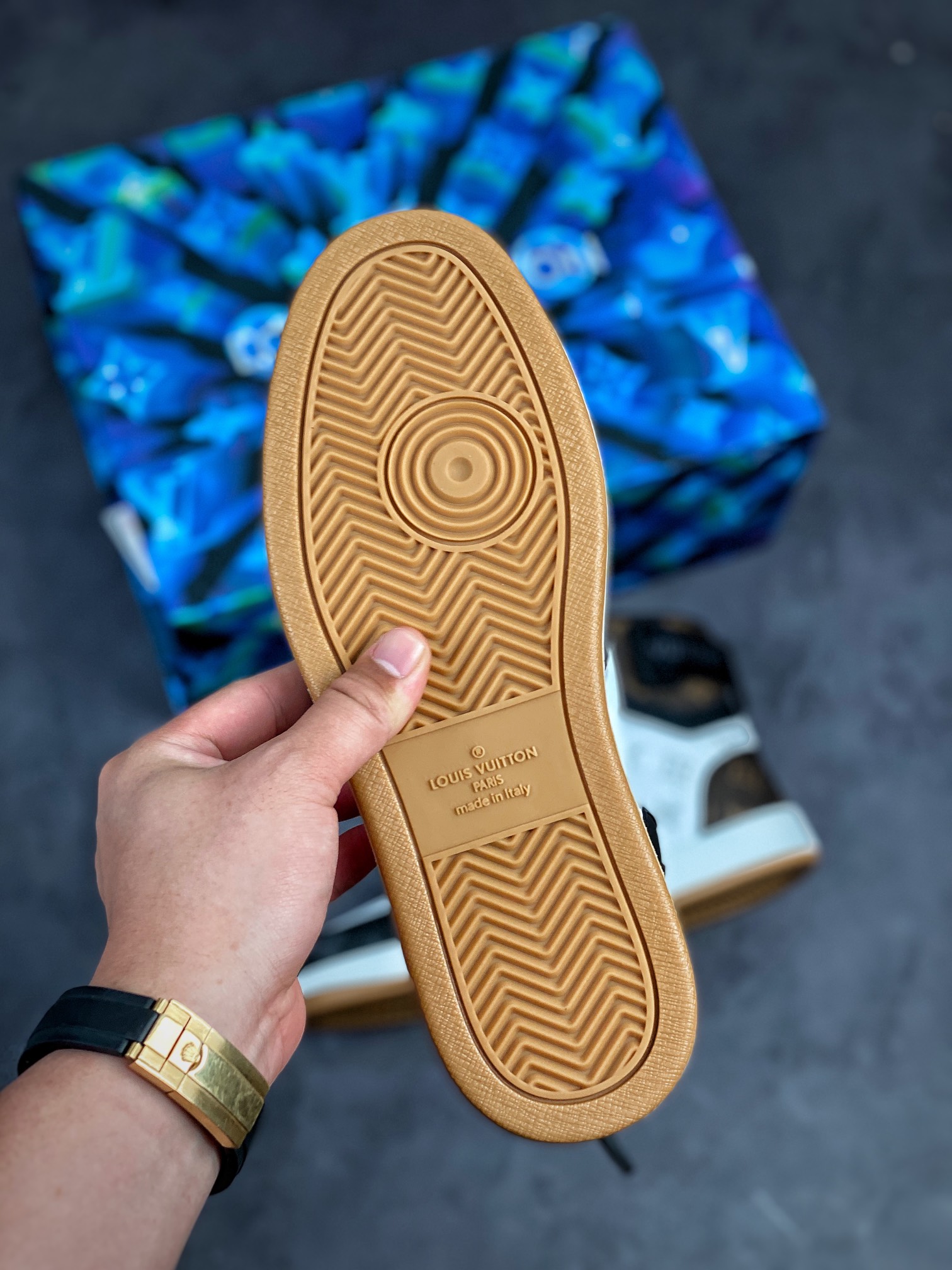 Men L*ouis V*uitton Top Sneaker