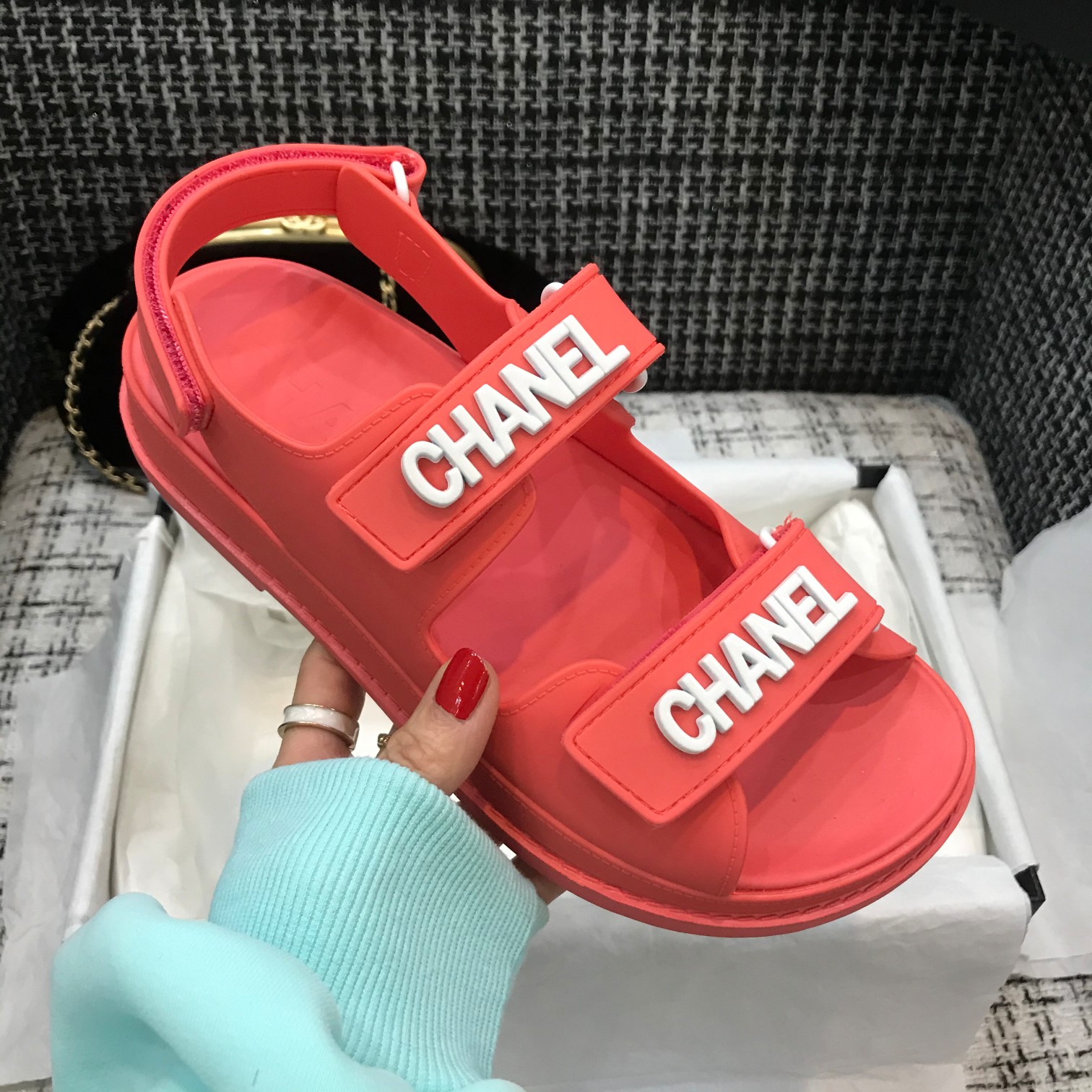 Women C*hanel Top Sandals