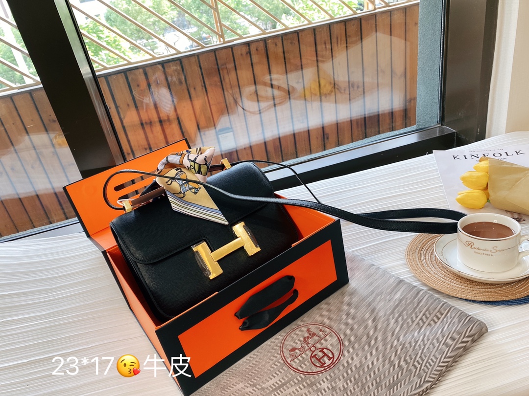 H*ermes Top Bag 23*17CM