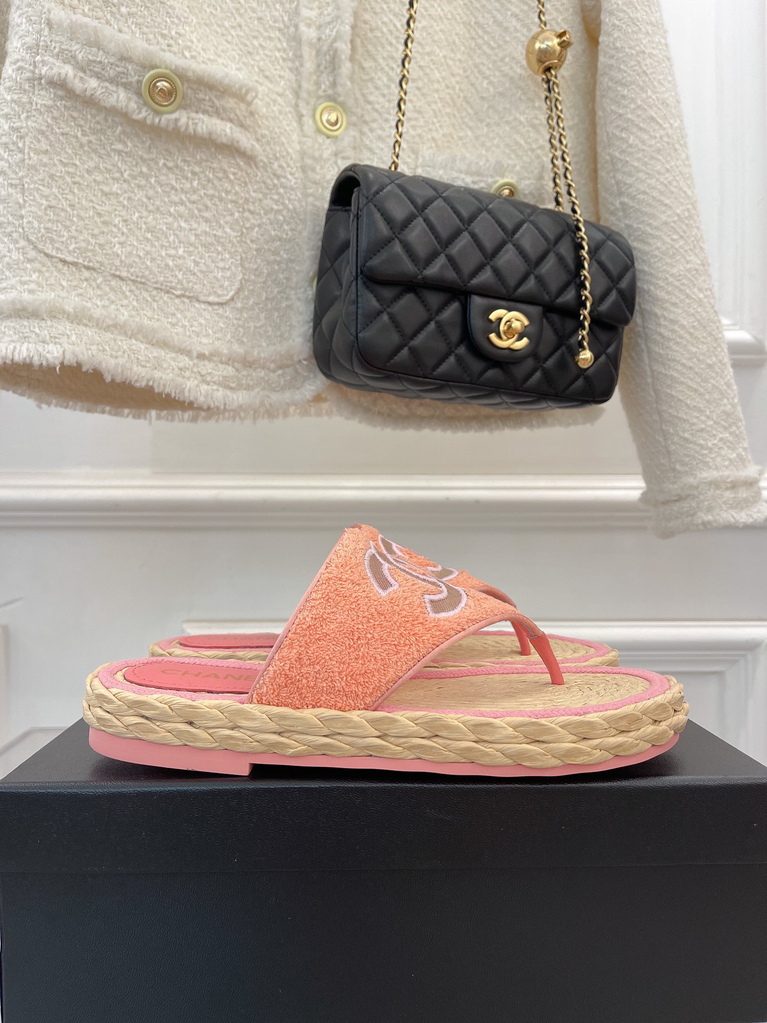 Women C*hanel Top Sandals