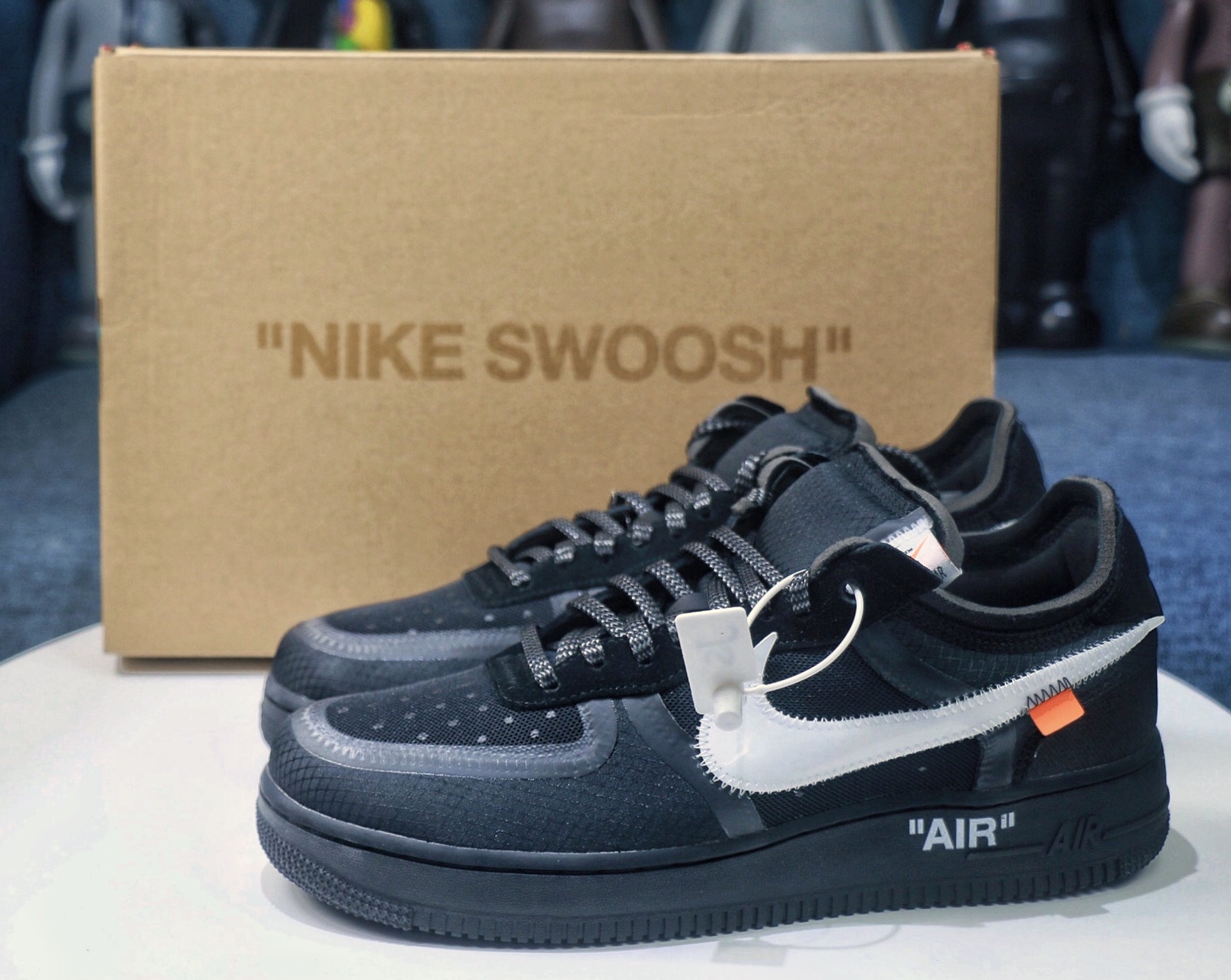 from Off-White x Air Force 1 Black
