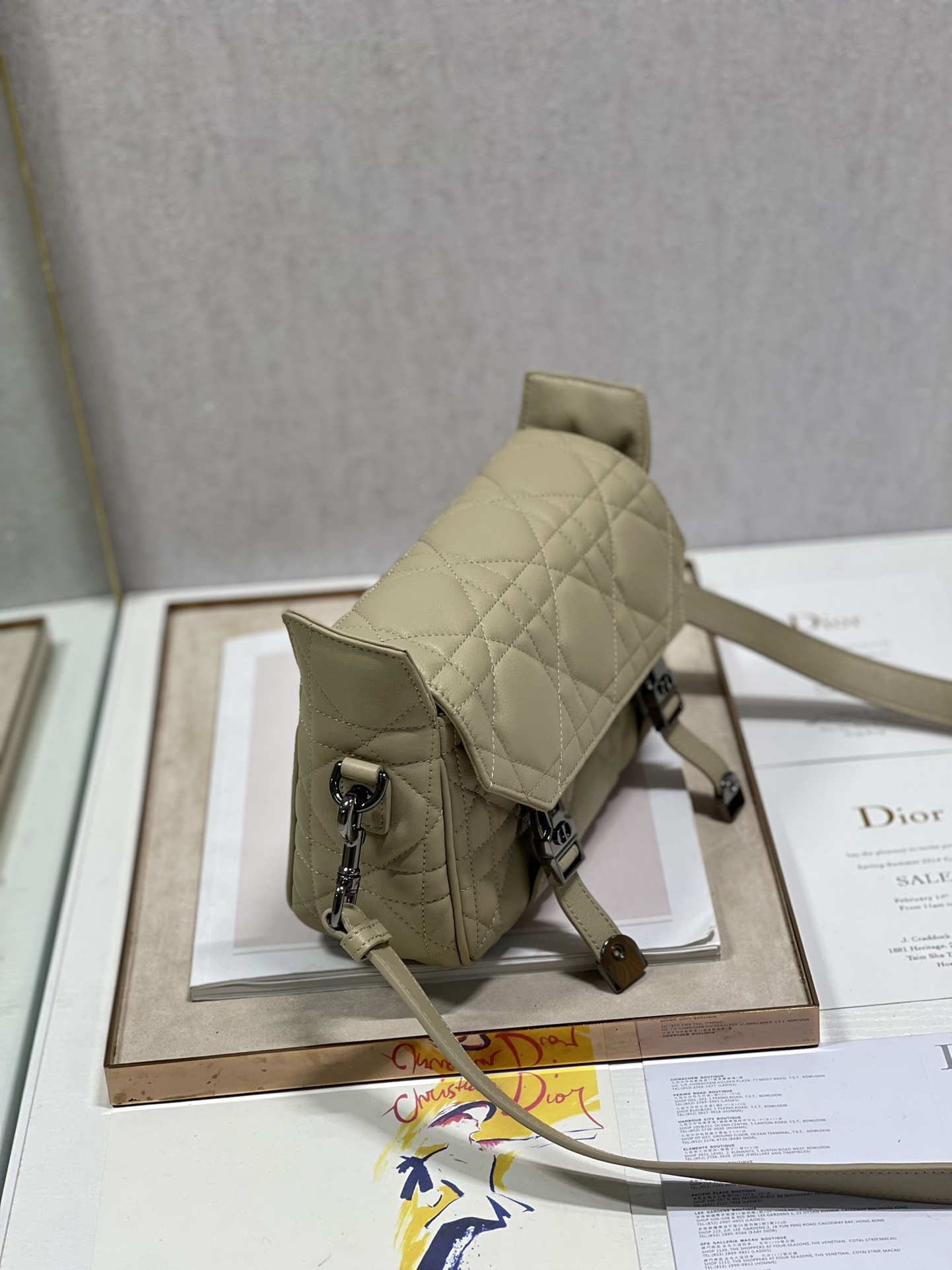 D*ior Bag Top Quality 24*9.5*19CM