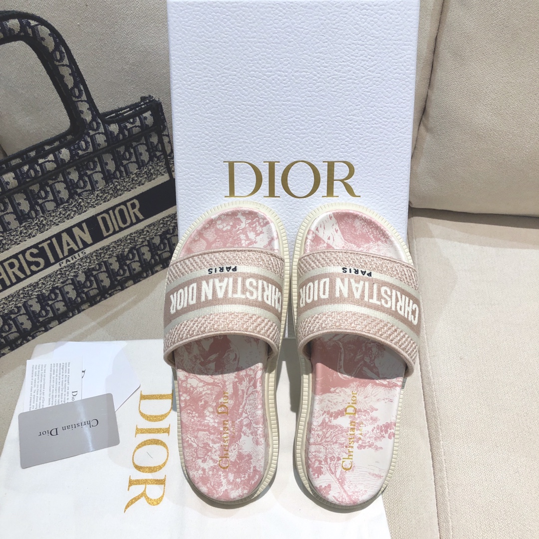 Women D*ior Top Sandals