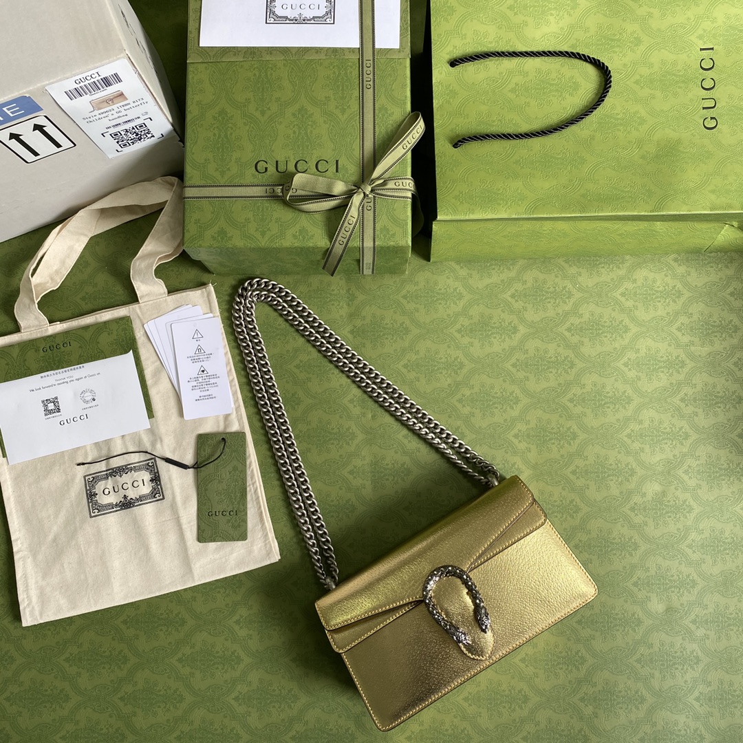 G*ucci Bag Top Quality 25*13.5*7CM