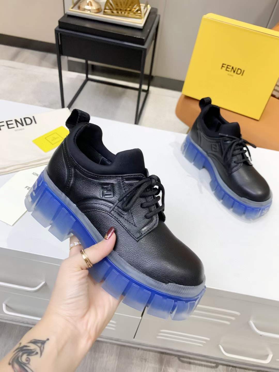 Women F*endi Top Sneakers