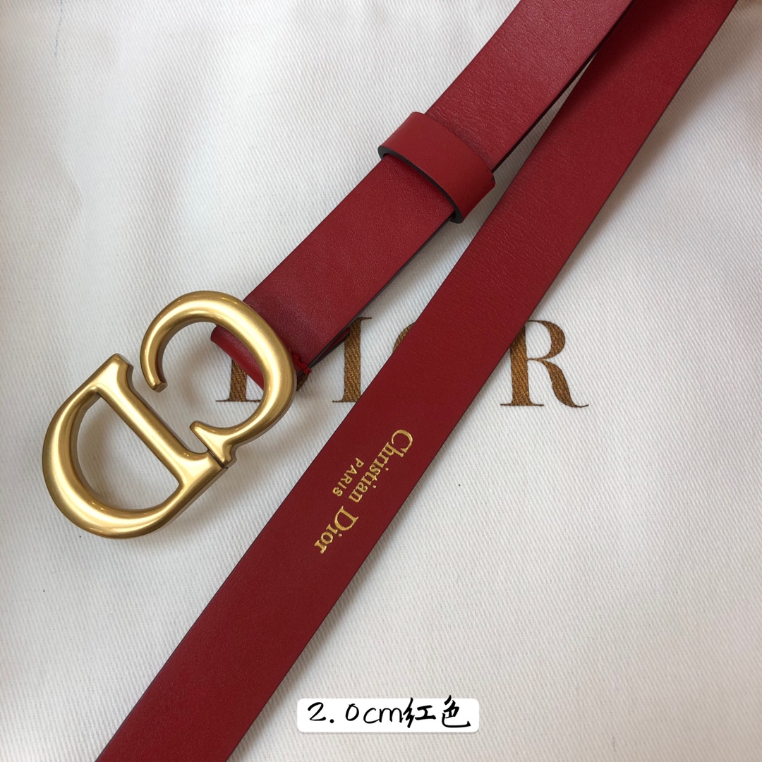 D*ior Belts Top Quality 20mm