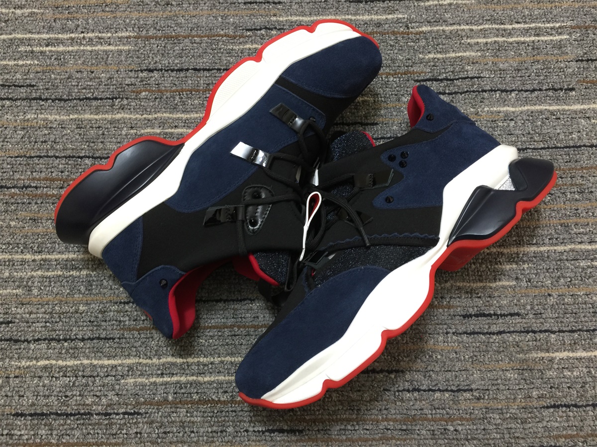 C*ristian L*uboutin Red Runner Sneaker