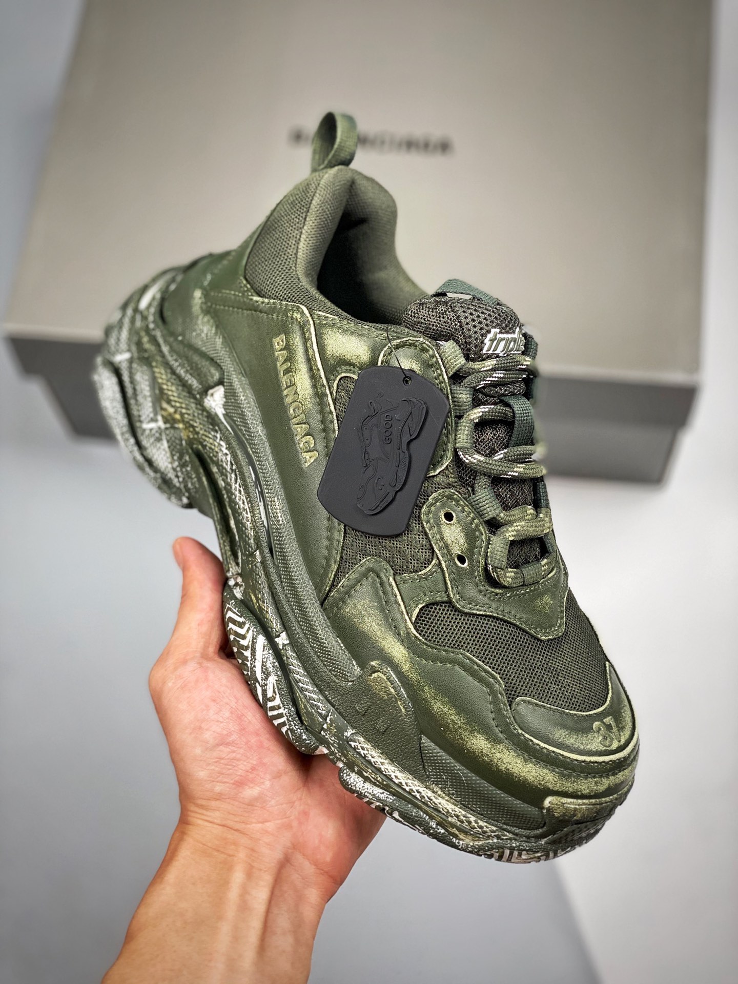 Men Women B*alenciaga Top Sneakers