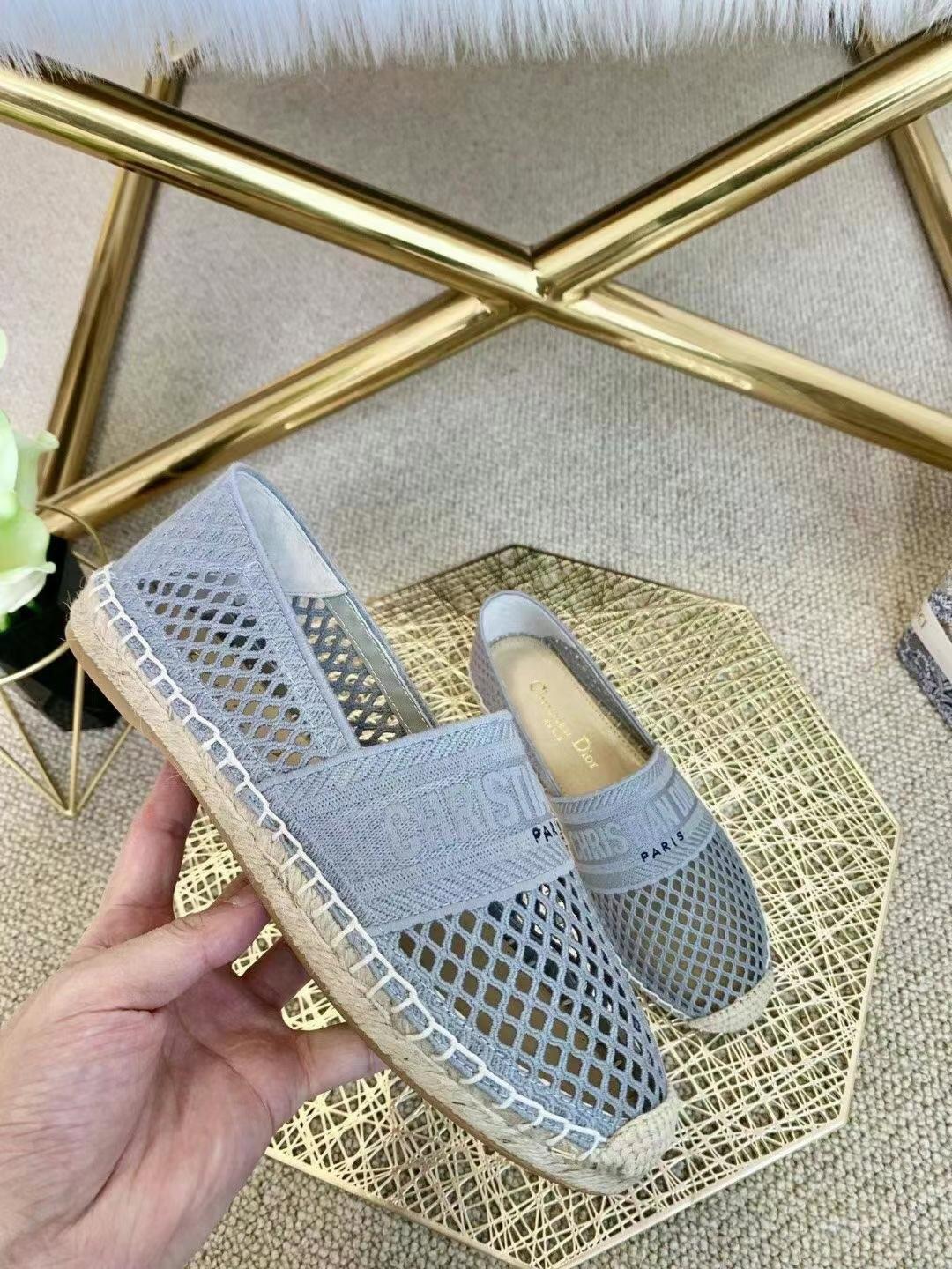 Women D*ior Top Espadrille Sandals