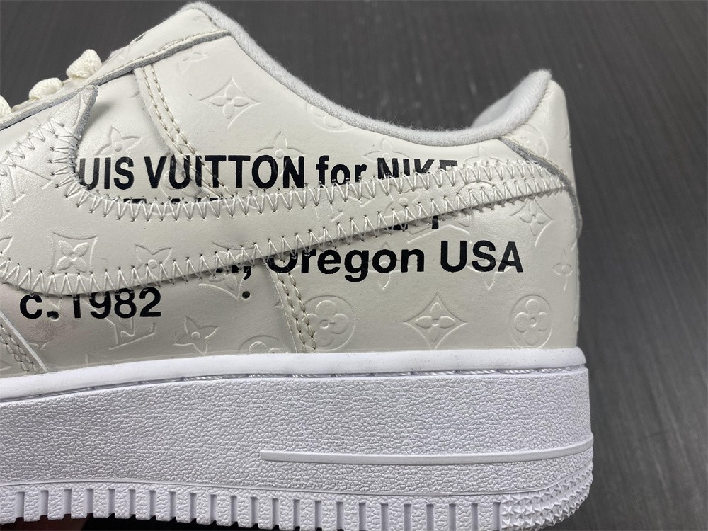 from Air Force 1 L*V Low Cream White Black