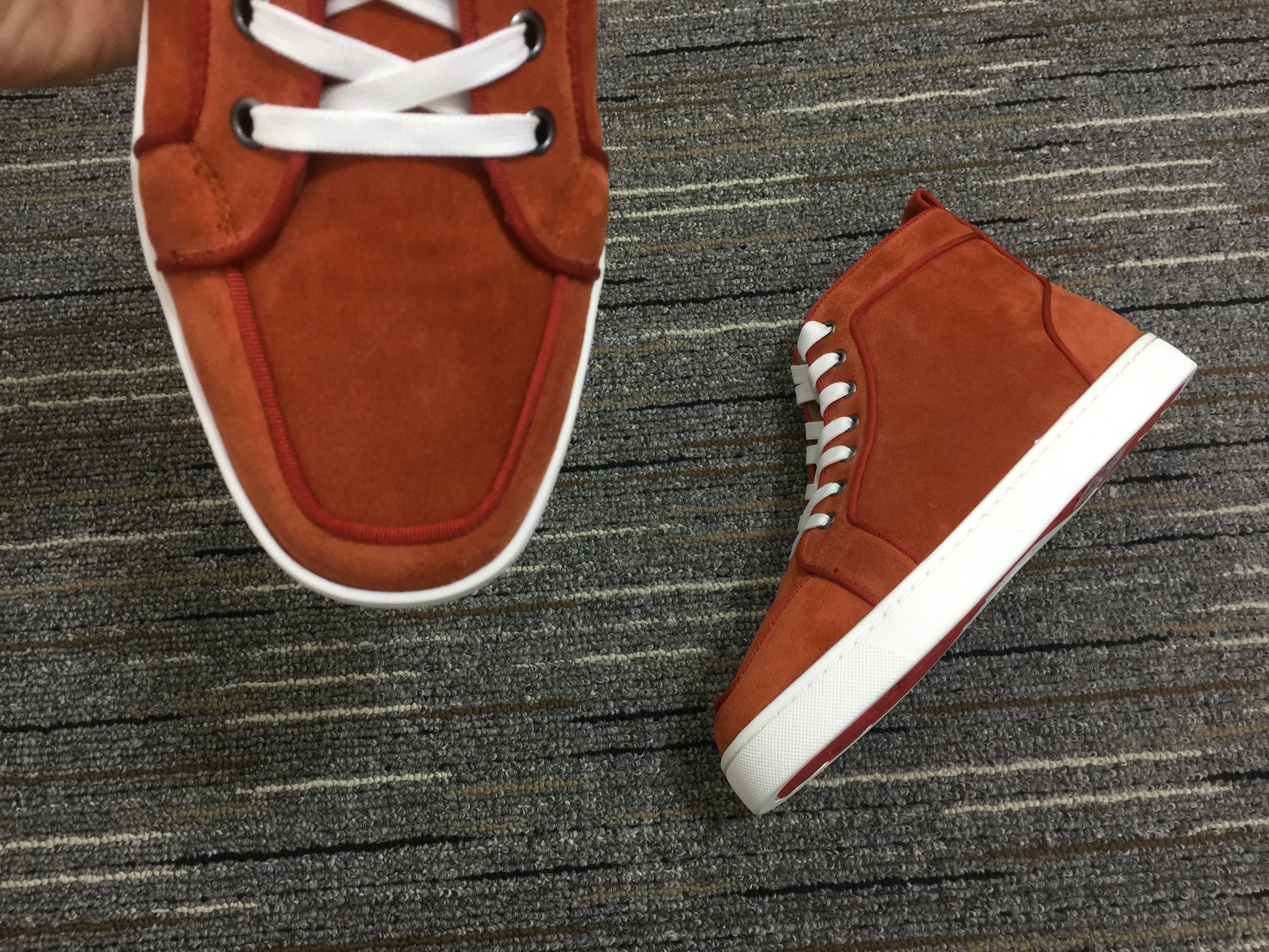 C*ristian L*uboutin Suede Leather Sneaker